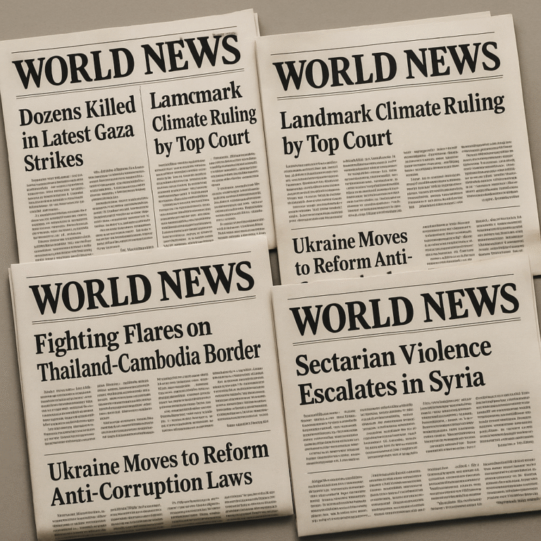 Global News Highlights