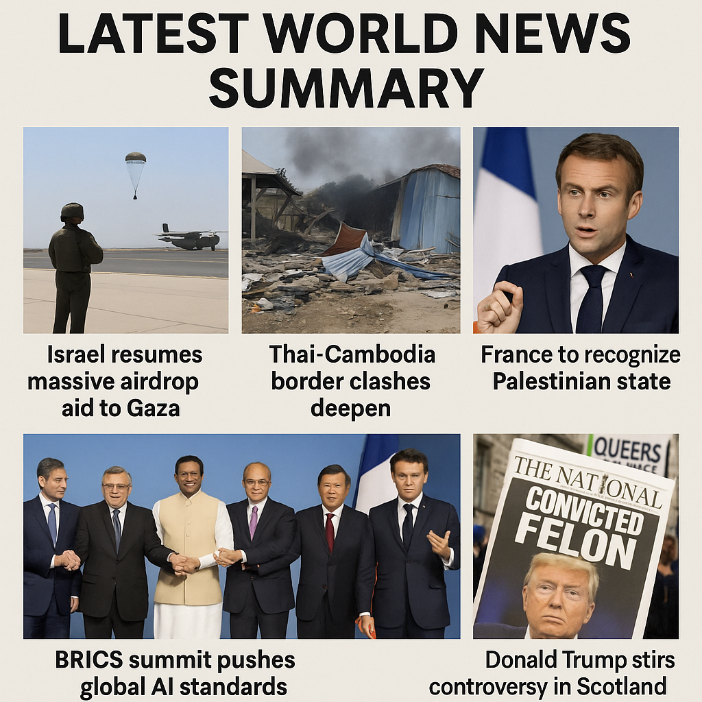 Latest World News Summary