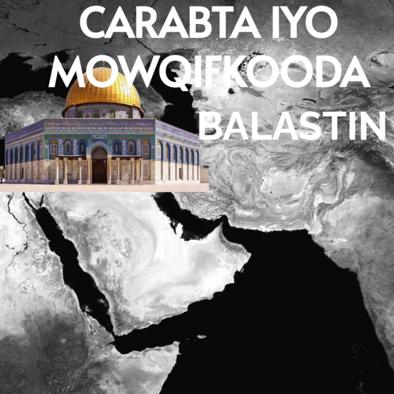 Dalalka Carabta iyo Qaza: Siyaasadda Qarsoon ee Dhexmarta Taageerada iyo Danaha