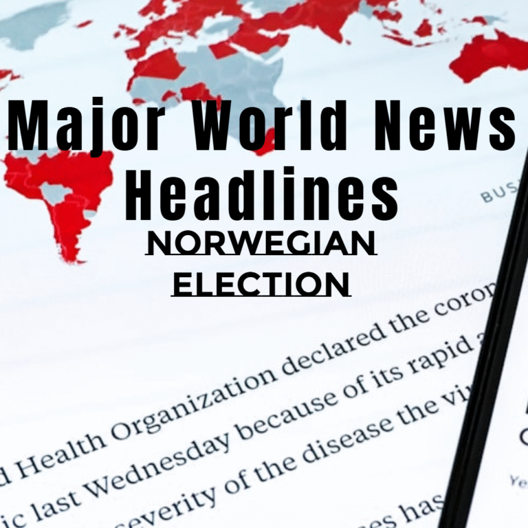 Norwegian election Major World News Headlines